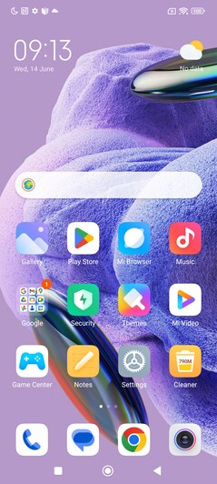 Software of the Xiaomi Redmi Note 12 Pro  5G